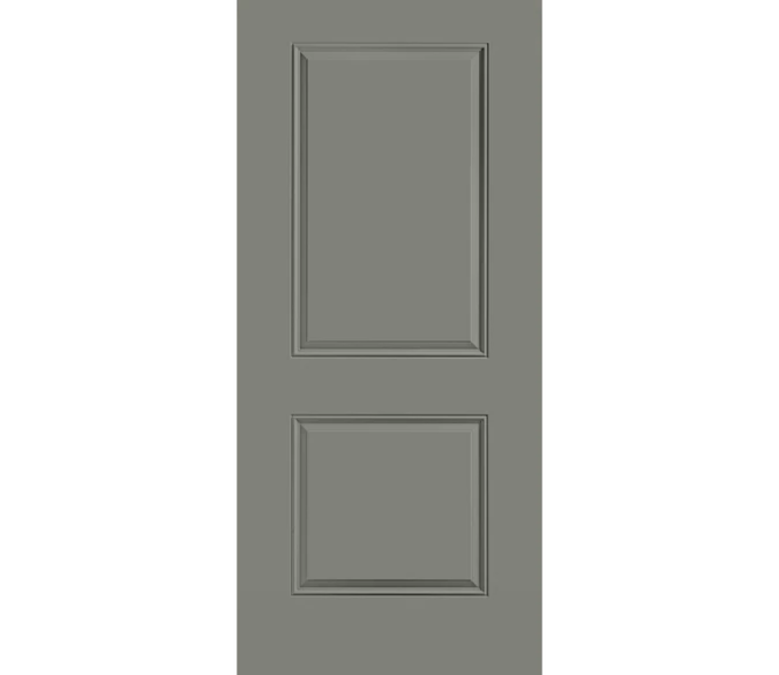 Newport 2 Panel Square Steel Entry Door