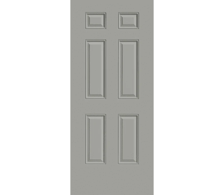 Newport 6 Panel Steel Entry Door