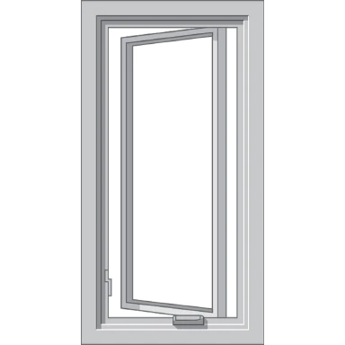 Newport Pella Hurricane Shield Series Vinyl Casement Window