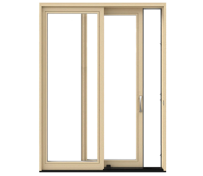 Newport Pella Lifestyle Series Wood Sliding Patio Doors